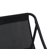 thumbnail of vidaXL Ligbedden 2 stuks met Kussen Zwart 60x80x71 cm Staal