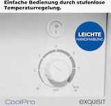 thumbnail of Exquisit Glastürkühlschrank, 280l Getränkekühlschrank mit LED, Umluft, 5 verstellbare Ablagen, CoolPro, GKS5260-GT-431D weiss