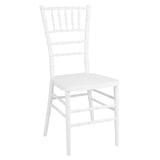 thumbnail of Sedie Bolero Chiavari in polipropilene bianco (4 pezzi)