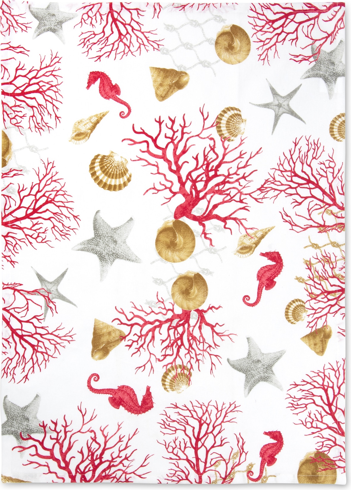 Excelsa Küchentuch Coral Baumwolle 50x70 cm Mehrfarbig