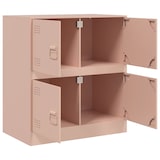 thumbnail of vidaXL Sideboard Rosa 67x39x73 cm Stahl