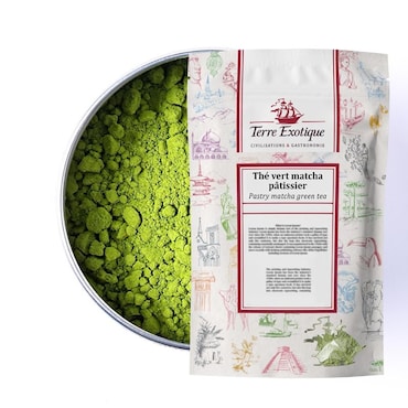 TERRE EXOTIQUE Thé vert matcha pâtissier 250 g