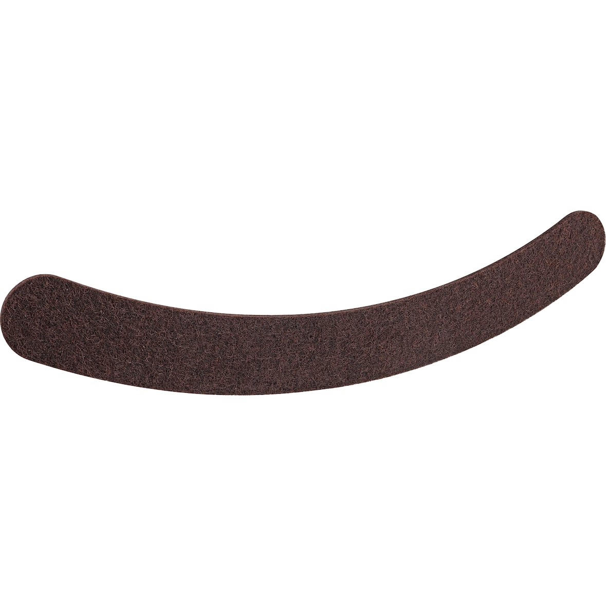 WAGNER Filz Bogen 4tlg. - 199 x 5 mm, selbstklebend, braun, für Filzgleiter, Schutzpads oder zum Basteln - 15175699