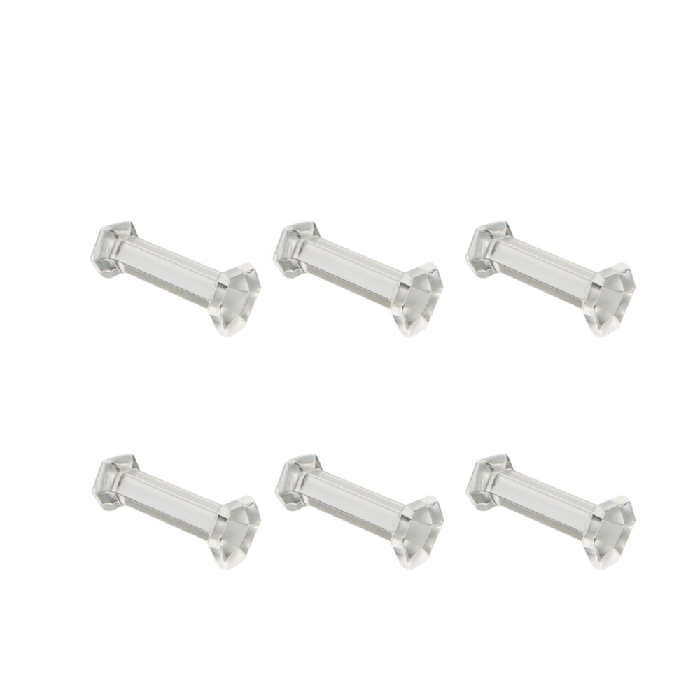 Porte-couteaux en cristal 3x3x10cm - lot de 6