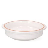 thumbnail of 2er Set Cazuela WEISS Ton-Schale Ille Ø 16cm Größe M Mittelalter Wikinger