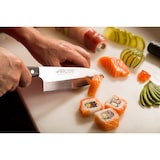 thumbnail of Arcos Cuchillo Deba Cuchillo Asiático, Hoja de Acero Inoxidable NITRUM 170 mm, Mango de Polioximetileno (POM), Color Negro