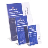 thumbnail of Contacto Thekenaufsteller DIN A5 Acryl