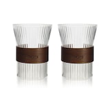 thumbnail of Ogo Living - Lot de 2 tasses karl 250ml en verre borosilicate transparent
