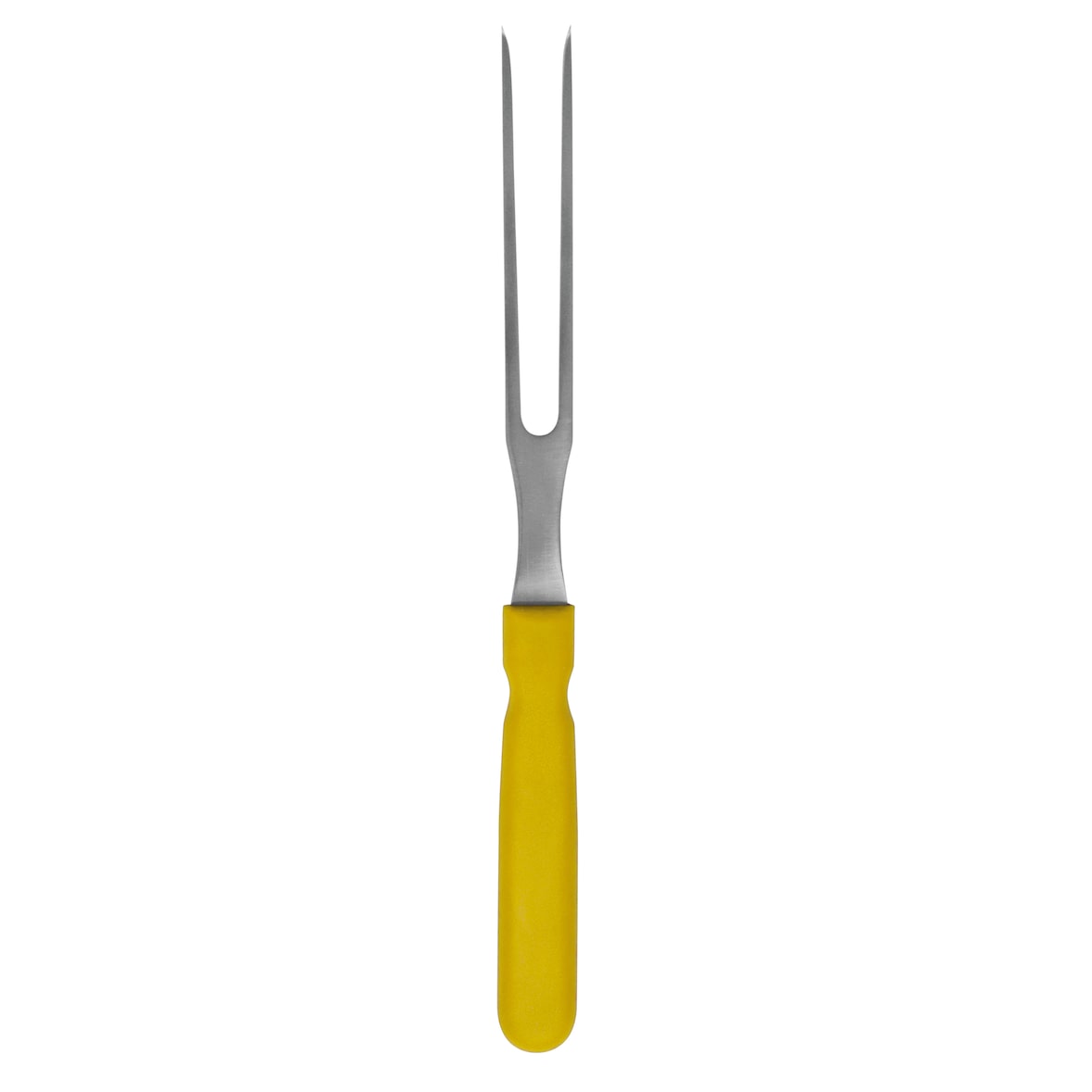 Schneider - Wurstgabel, gelb, 245 x 16 mm, Klingenlänge: 95 mm, Griff (gelb)