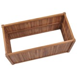 thumbnail of vidaXL Hochbeet 100×50×70 cm Massivholz Teak