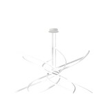 thumbnail of Lampadario a Led Moderno Top Light Tornado 88W 5950LM 1163/S100 Bianco