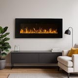 thumbnail of Elektrischer Kamin Wandkamin DALLAS L127 x T 11 x H50