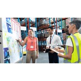 thumbnail of ALLboards Lavagna Magnetica cancellabile a secco mobile a due lati e supporto orientabile su rotelle 150×100 cm