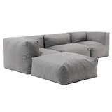 thumbnail of 4-zits modulaire hoeklounge, grijs