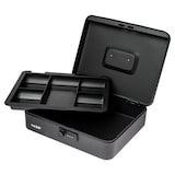 thumbnail of HMF 10017-02 Geldkassette mit Zahlenschloss, 30 x 24 x 9 cm, Schwarz