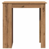 thumbnail of Mesa bar con estante almacenaje roble artisan 102x50x103,5 cm
