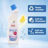 thumbnail of KLAR WC Reiniger ohne Duft 750 ml