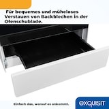 thumbnail of Exquisit ECM 6-4 Elektro-Standherd | Ober-/Unterhitze | Grill | Multifunktion | Backofen-Volumen: 61 l | EEK:  A | Weiß