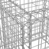 thumbnail of vidaXL Gabionenkorb Silbern 70x70x65 cm Verzinktes Eisen