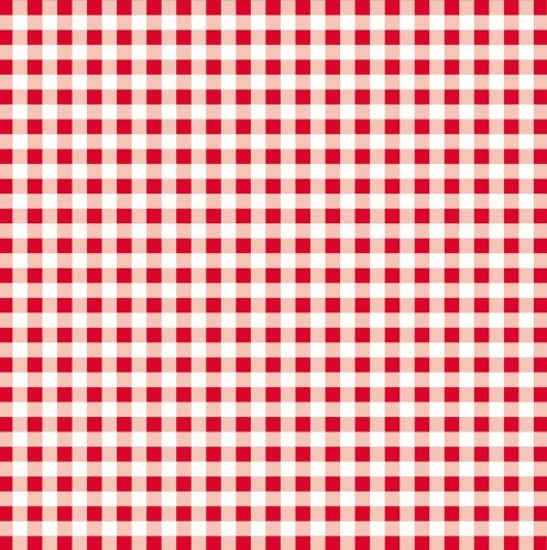Mank Tischdecke Airlaid Karo Rot, 80 x 80 cm, 20 Stück - Mitteldecke Tischtuch Tischwäsche