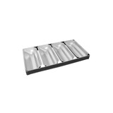 thumbnail of Schneider - Stollenformenverband Stahlblech 4-teilig - 1000 g