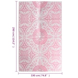 thumbnail of vidaXL Buitenkleed 190x290 cm PP roze