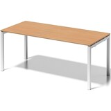 thumbnail of Schreibtisch Cito BxTxH 180x80x74cm buche Gestell verkehrsweiß