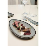 thumbnail of Assiettes feuille Olympia Mineral - lot de 6