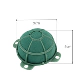 thumbnail of Nass Steckschaum Halbkugel 9x5cm mit selbstklebendem Klebepad Frischblumen Schnittblumen Steckmasse Steckschwamm Floristikbedarf Hochzeit Taufe Ostern