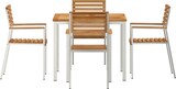 thumbnail of vidaXL Garten Essgruppe 5 pcs Massives Teakholz & Edelstahl