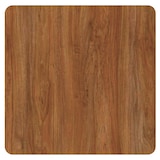 thumbnail of Laminaat tafelblad 60x60 cm amberkleurig hout