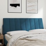 thumbnail of vidaXL Kopfteil-Kissen "Hanko" Blau 120 cm Samt