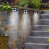 thumbnail of EASYmaxx Solar Dachrinnenleuchten in Edelstahl, 3er-Set