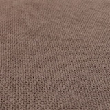 thumbnail of Conjunto de 6 cadeiras de sala de jantar HWC-M58, cadeira de cozinha cadeira de braços, tecido/têxtil madeira maciça ~ estrutura de cor clara, taupe