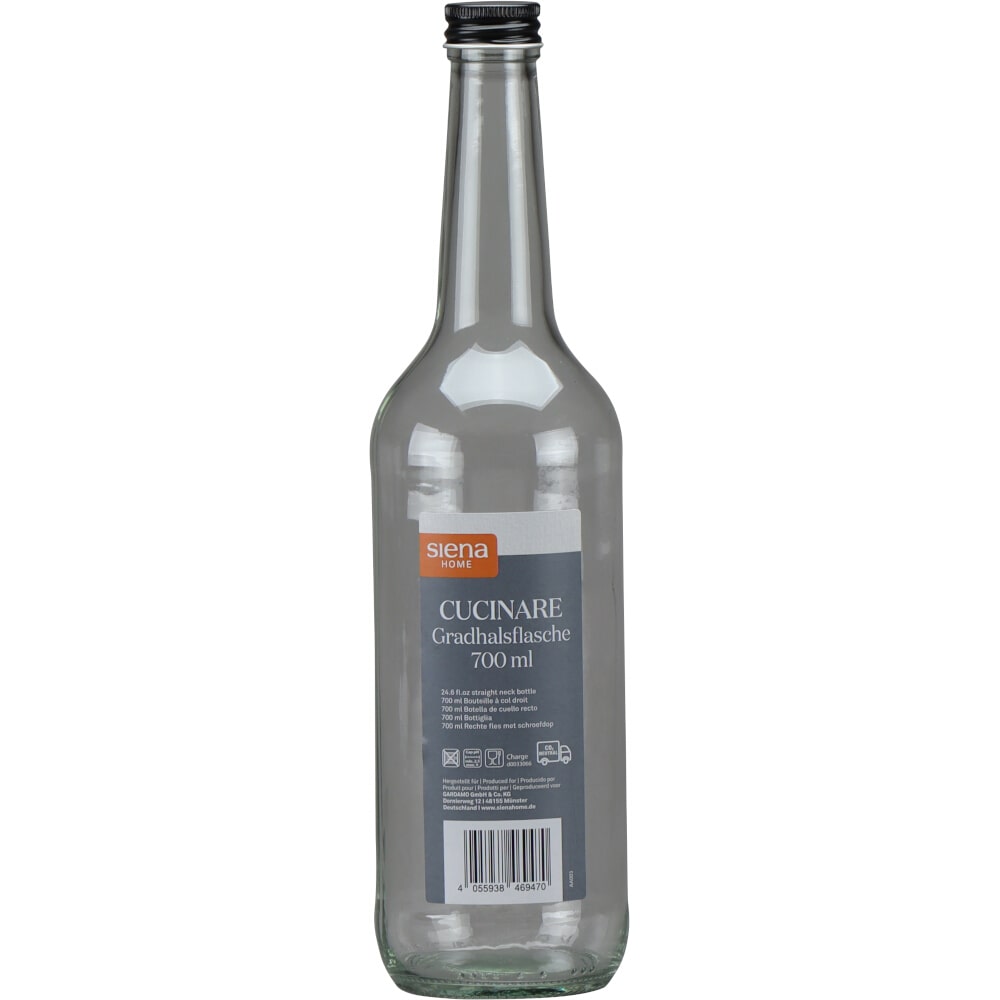 Gradhalsflasche "Cucinare" 700 ml