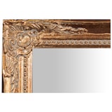 thumbnail of Specchiera da parete in legno finitura foglia oro anticata elegante per cucine moderne e rustiche