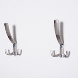 thumbnail of HOMCOM Conjunto de Muebles de Entrada Recibidor Pasillo Set de 3 Piezas Zapatero Espejo Perchero con 4 Ganchos para Colgar Ropa 80x27x46,5cm Blanco