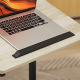 thumbnail of C Beistelltisch höhenverstellbar mit Rollen Eiche 55x36x83 cm, neigbare Tischplatte als Sofatisch und Laptop Tisch für kleine Räume