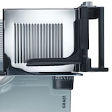 thumbnail of Graef Vollmetall-Allesschneider Classic mit Glasbodenplatte, Edelstahl-Wellenschliffmesser, Moment- und Dauerfunktion C20EU