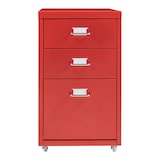 thumbnail of Helloshop26 - Caisson de bureau armoire meuble de rangement à roulettes acier 48 x 28 x 41 cm rouge 03_0009122