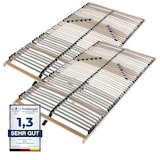 thumbnail of Lattenbodem 180x200 cm, 28 latten, hout bedbodem 180 x 200, 7 zones,stabiel lattenbodems tot 150Kg, geschikt voor alle matrassen