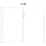 thumbnail of vidaXL Ausziehbares Seitenmarkise Grau 500 x 200 cm Polyester
