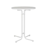 thumbnail of Stehtisch/Partytisch/Veranstaltungstisch/Gastronomietisch Mainz in Weiß mit Tischplatte D80cm