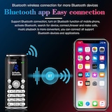 thumbnail of Mini Téléphone Portable 1 Pouce Bluetooth Dual SIM MP3 Faible Radiation 2G Noir YONIS