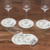 thumbnail of Bierdeckel Eukalyptus Herz, Ø 10,7 cm, 100 Stück