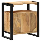thumbnail of Helloshop26 - Moderner Badezimmerschrank mit Ablage 55 x 35 x 60 cm aus massivem braunem Mangoholz 02_0057641