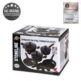 thumbnail of STONELINE® Roségold Kochgeschirr-Set 11-teilig mit Deckeln, beschichtete Töpfe & Pfannen