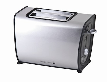 Tarrington House Tostadora TA3209S, acero inoxidable, 28 x 17 x 18 cm,  870 W, plata/gris