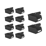 thumbnail of PROREGAL 10x Leitfähige Sichtlagerbox 2.0 mit Abdeckung | HxBxT 7,5x10x17,5cm | 0,8 Liter | ESD, Sichtlagerbehälter, Sichtlagerkasten