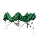 thumbnail of Gazebo richiudibile pieghevole 3 X 3 Verde ricoperto in PVC impermeabile